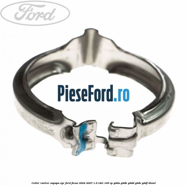 Colier racitor supapa egr Ford Focus 2004-2007 1.6 TDCi 109 cp