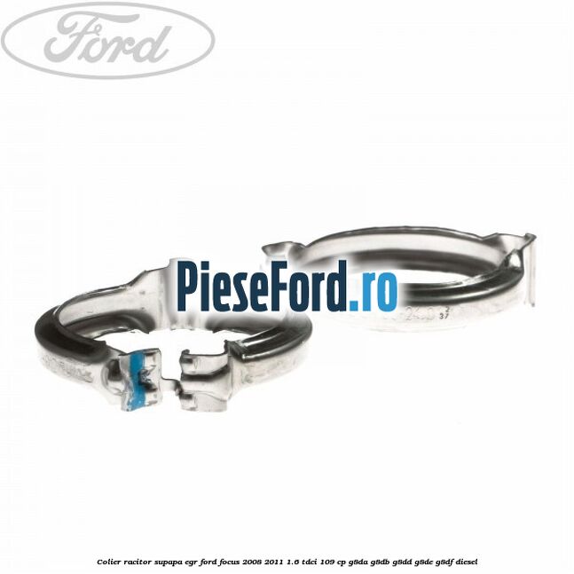 Colier racitor supapa egr Ford Focus 2008-2011 1.6 TDCi 109 cp Colier racitor supapa egr Ford Focus 2008-2011 1.6 TDCi 109 cp G8DA, G8DB, G8DD, G8DE, G8DF diesel