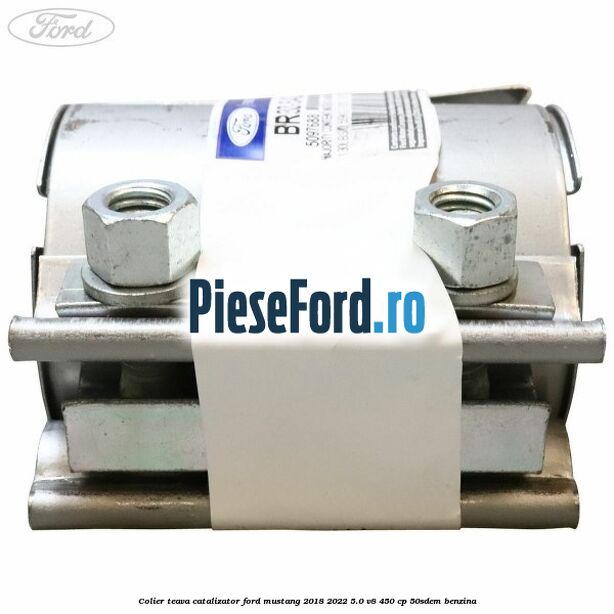 Colier teava catalizator Ford Mustang 2018-2022 5.0 V8 450 cp 50SDEM benzina