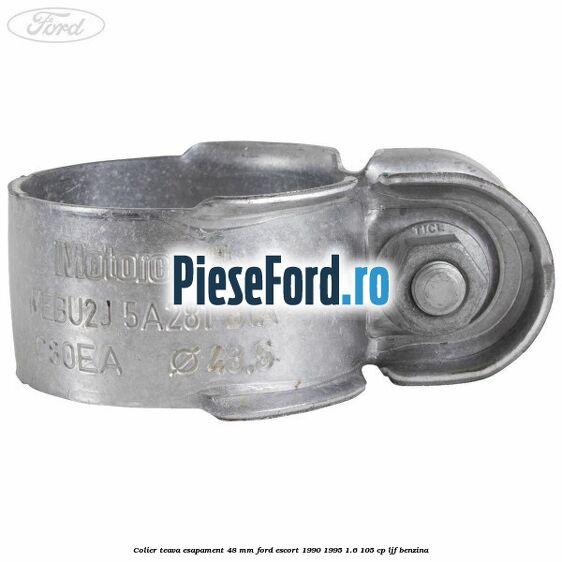 Colier teava esapament 48 mm Ford Escort 1990-1995 1.6 105 cp LJF benzina