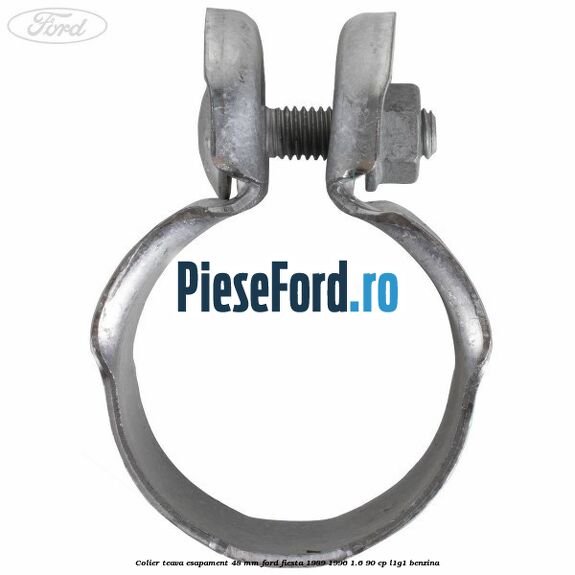 Colier teava esapament 48 mm Ford Fiesta 1989-1996 1.6 90 cp L1G1 benzina