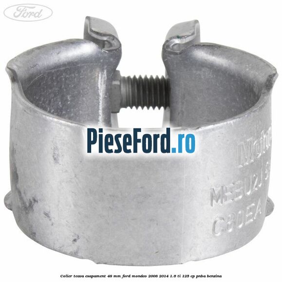 Colier teava esapament 48 mm Ford Mondeo 2008-2014 1.6 Ti 125 cp PNBA benzina