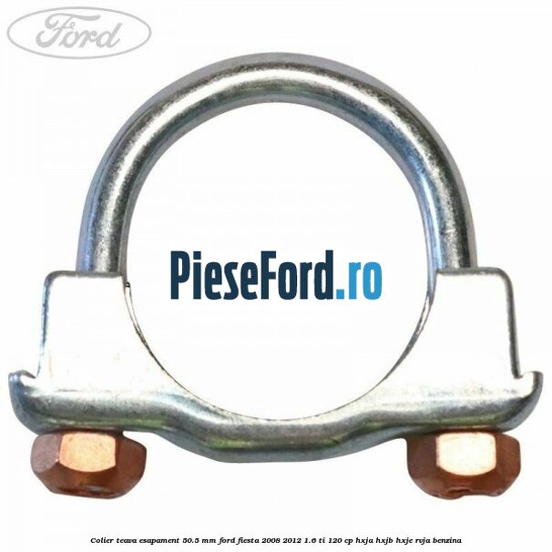 Colier teava esapament 50.5 MM Ford Fiesta 2008-2012 1.6 Ti 120 cp