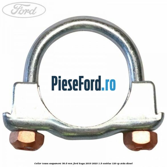 Colier teava esapament 50.5 MM Ford Kuga 2019-2023 1.5 EcoBlue 120 cp