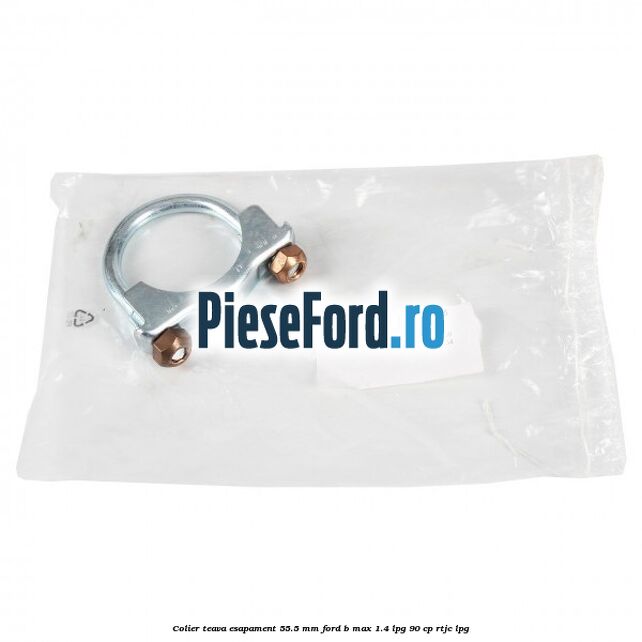 Colier teava esapament 55.5 MM Ford B-Max 1.4 LPG 90 cp RTJC LPG
