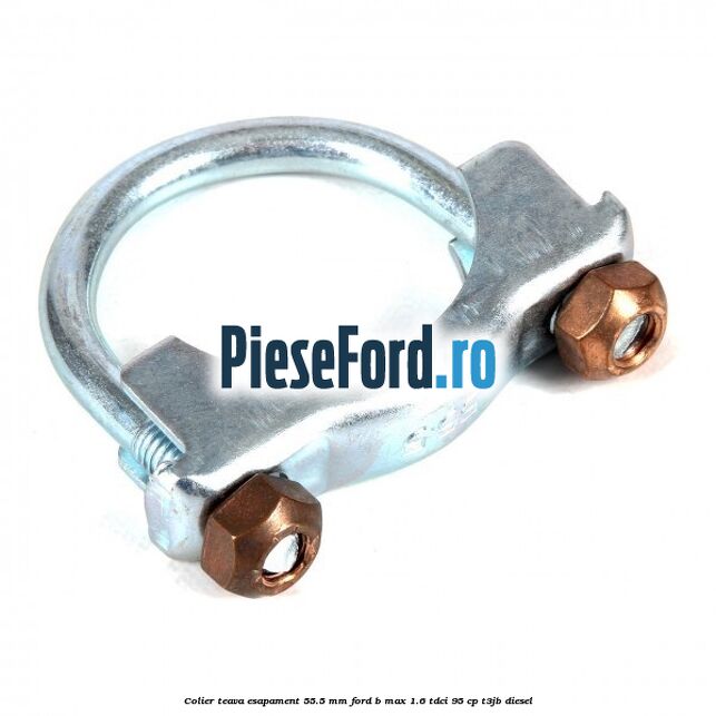 Colier teava esapament 55.5 MM Ford B-Max 1.6 TDCi 95 cp T3JB diesel