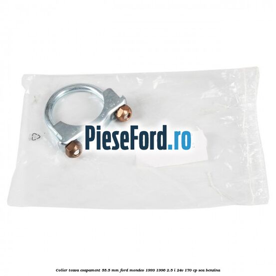 Colier teava esapament 55.5 MM Ford Mondeo 1993-1996 2.5 i 24V 170 cp Colier teava esapament 55.5 MM Ford Mondeo 1993-1996 2.5 i 24V 170 cp SEA benzina