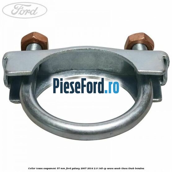 Colier teava esapament 57 MM Ford Galaxy 2007-2014 2.0 145 cp AOWA, AOWB, TBWA, TBWB benzina