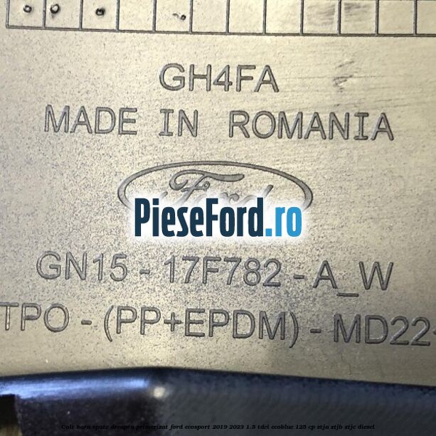 Colt bara spate dreapta primerizat Ford EcoSport 2019-2023 1.5 TDCi EcoBlue 125 cp Colt bara spate dreapta primerizat Ford EcoSport 2019-2023 1.5 TDCi EcoBlue 125 cp ZTJA, ZTJB, ZTJC diesel