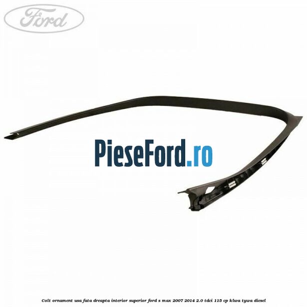 Colt ornament usa fata dreapta interior superior Ford S-Max 2007-2014 2.0 TDCi 115 cp KLWA, TYWA diesel
