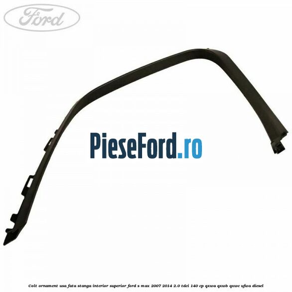 Colt ornament usa fata stanga interior superior Ford S-Max 2007-2014 2.0 TDCi 140 cp QXWA, QXWB, QXWC, UFWA diesel