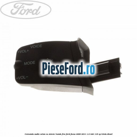 Comanda audio volan, cu sistem Hands Free Ford Focus 2008-2011 1.8 TDCi 115 cp KKDA diesel