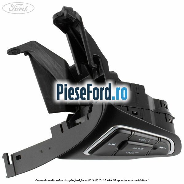 Comanda audio volan dreapta Ford Focus 2014-2018 1.5 TDCi 95 cp XXDA, XXDC, XXDD diesel