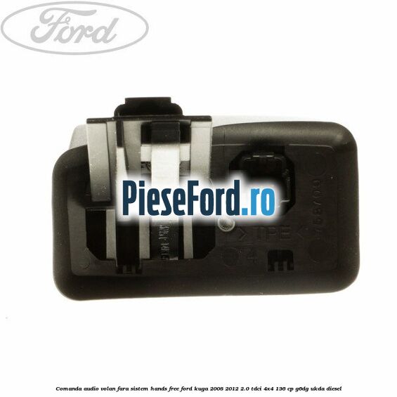 Comanda audio volan, fara sistem Hands Free Ford Kuga 2008-2012 2.0 TDCi 4x4 136 cp G6DG, UKDA diesel