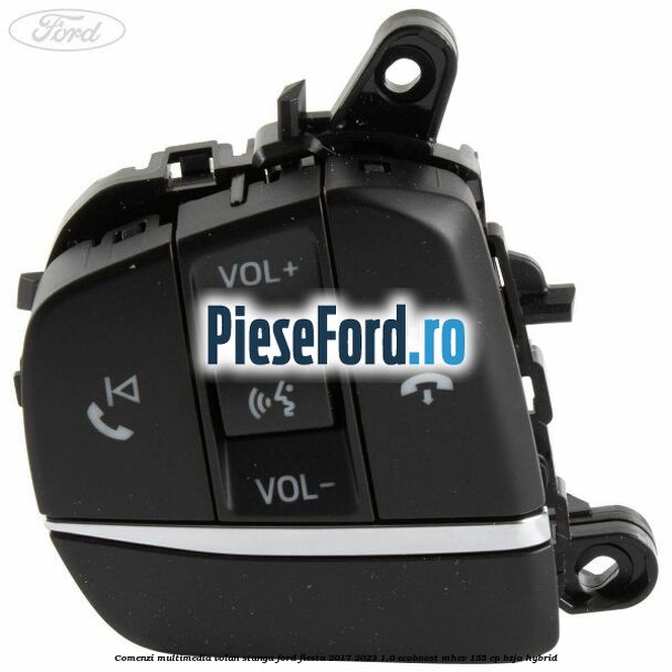 Comenzi multimedia volan stanga Ford Fiesta 2017-2023 1.0 EcoBoost mHEV 155 cp BZJA Hybrid