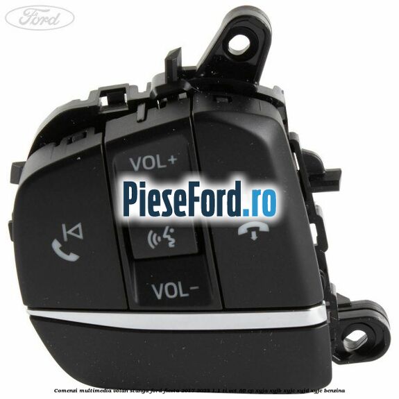 Comenzi multimedia volan stanga Ford Fiesta 2017-2023 1.1 Ti-VCT 86 cp XYJA, XYJB, XYJC, XYJD, XYJE benzina