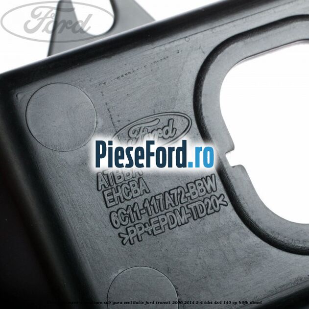 Compartiment depozitare sub gura ventilatie Ford Transit 2006-2014 2.4 TDCi 4x4 140 cp H9FB diesel