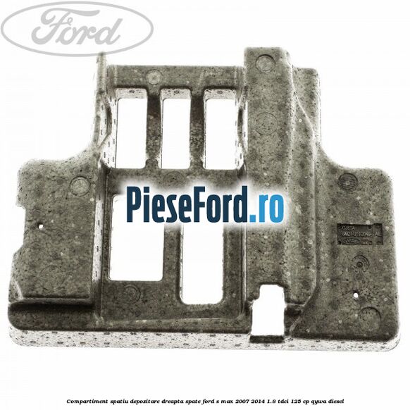 Compartiment spatiu depozitare dreapta spate Ford S-Max 2007-2014 1.8 TDCi 125 cp QYWA diesel