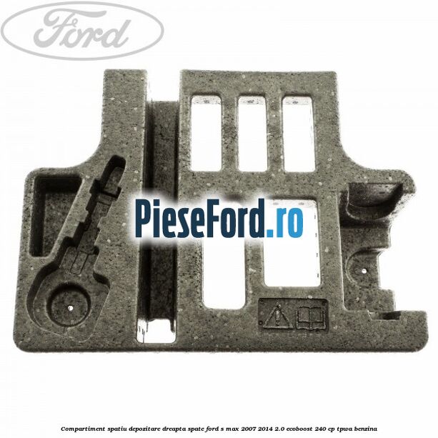 Compartiment spatiu depozitare dreapta spate Ford S-Max 2007-2014 2.0 EcoBoost 240 cp TPWA benzina