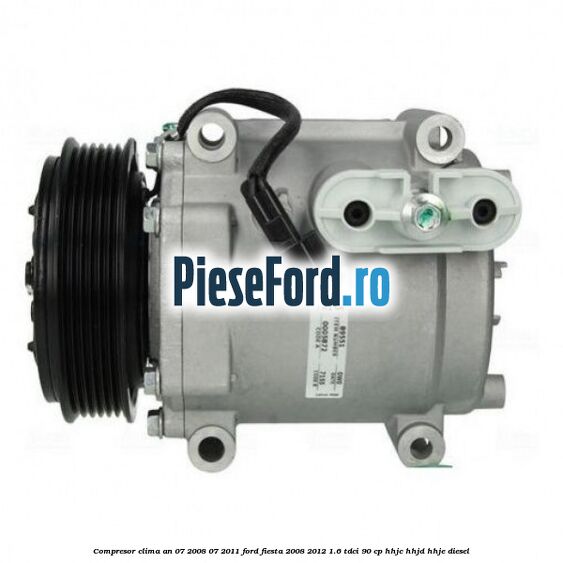 Compresor clima an 07/2008-07/2011 Ford Fiesta 2008-2012 1.6 TDCi 90 cp HHJC, HHJD, HHJE diesel