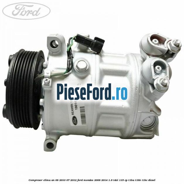 Compresor clima an 08/2010-07/2012 Ford Mondeo 2008-2014 1.6 TDCi 115 cp T1BA, T1BB, T1BC diesel