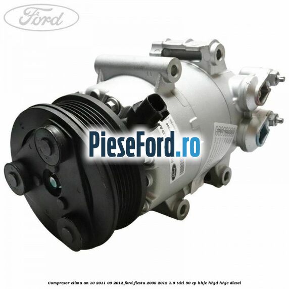 Compresor clima an 10/2011-09/2012 Ford Fiesta 2008-2012 1.6 TDCi 90 cp HHJC, HHJD, HHJE diesel