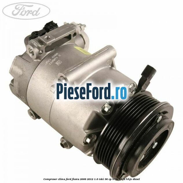 Compresor clima Ford Fiesta 2008-2012 1.6 TDCi 90 cp HHJC, HHJD, HHJE diesel