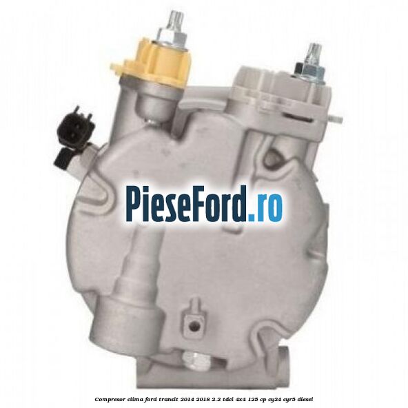 Compresor clima Ford Transit 2014-2018 2.2 TDCi 4x4 125 cp CY24, CYR5 diesel