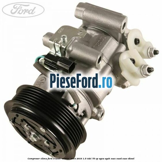 Compresor clima Ford Transit Courier 2014-2018 1.5 TDCi 75 cp UGCA, UGCB, XUCC, XUCD, XUCE diesel