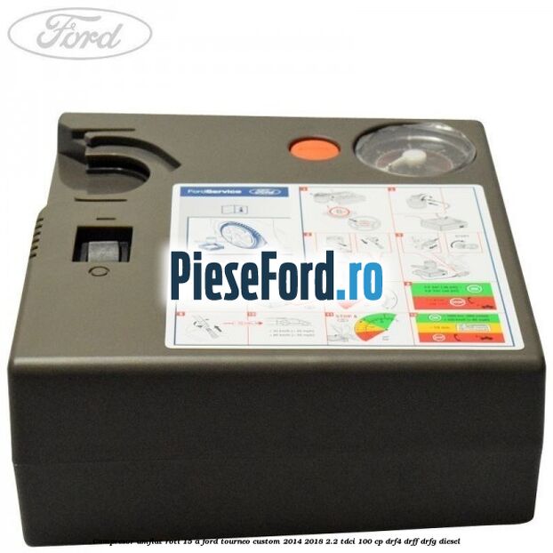 Compresor umflat roti 15 A Ford Tourneo Custom 2014-2018 2.2 TDCi 100 cp DRF4, DRFF, DRFG diesel