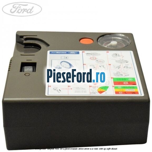 Compresor umflat roti 15 A Ford Transit 2014-2018 2.2 TDCi 155 cp Compresor umflat roti 15 A Ford Transit 2014-2018 2.2 TDCi 155 cp CVF5 diesel