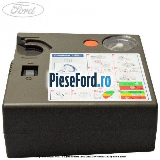 Compresor umflat roti 15 A Ford Transit 2019-2023 2.0 EcoBlue 160 cp N0HA diesel