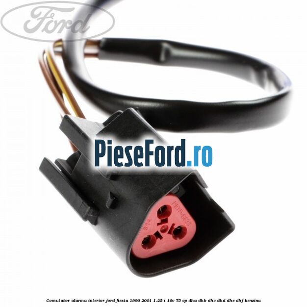 Comutator alarma interior Ford Fiesta 1996-2001 1.25 i 16V 75 cp DHA, DHB, DHC, DHD, DHE, DHF benzina