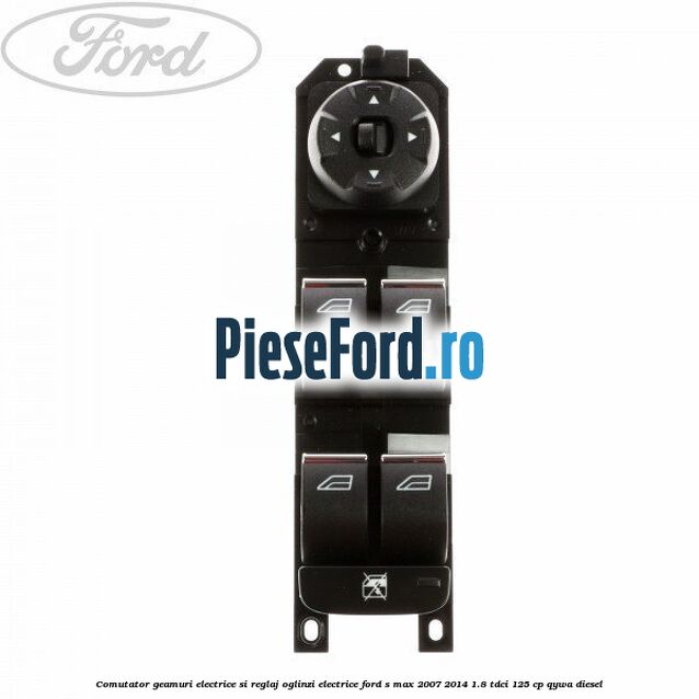 Comutator geamuri electrice si reglaj oglinzi electrice Ford S-Max 2007-2014 1.8 TDCi 125 cp QYWA diesel