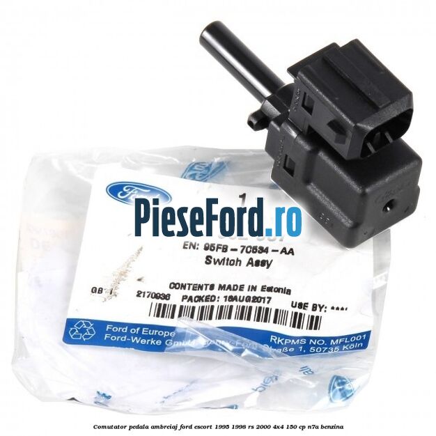 Comutator pedala ambreiaj Ford Escort 1995-1998 RS 2000 4x4 150 cp N7A benzina