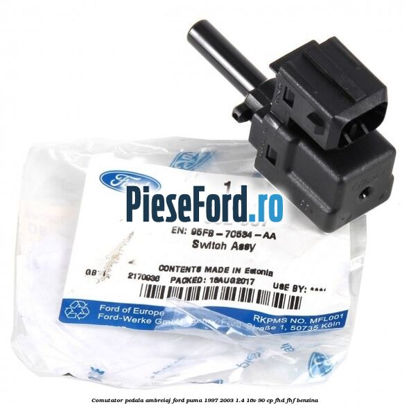 Comutator pedala ambreiaj Ford Puma 1997-2003 1.4 16V 90 cp FHD, FHF benzina