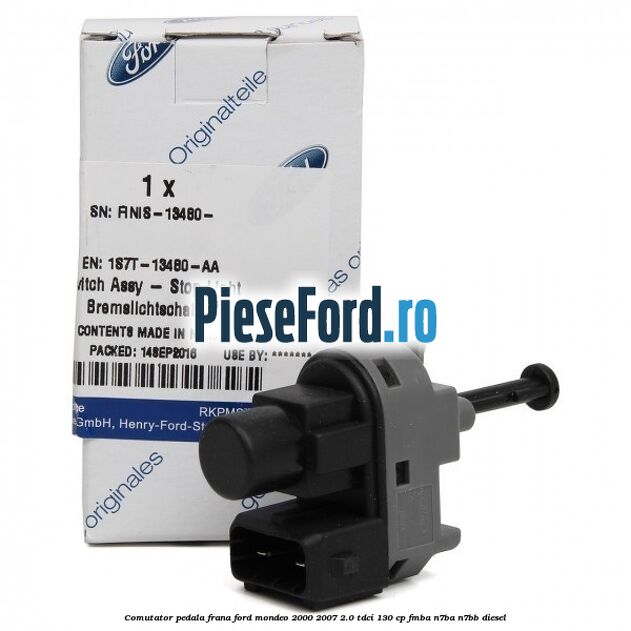 Comutator pedala frana Ford Mondeo 2000-2007 2.0 TDCi 130 cp Comutator pedala frana Ford Mondeo 2000-2007 2.0 TDCi 130 cp FMBA, N7BA, N7BB diesel