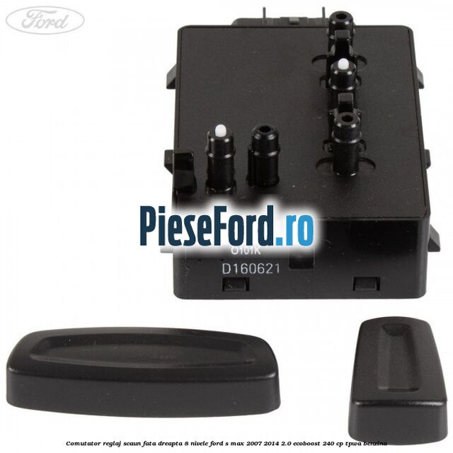 Comutator reglaj scaun fata dreapta 8 nivele Ford S-Max 2007-2014 2.0 EcoBoost 240 cp TPWA benzina