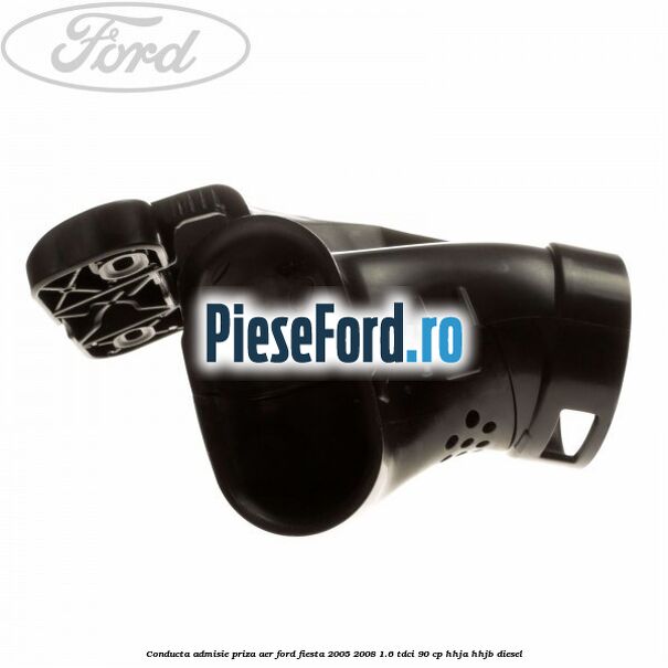 Conducta admisie priza aer Ford Fiesta 2005-2008 1.6 TDCi 90 cp HHJA, HHJB diesel