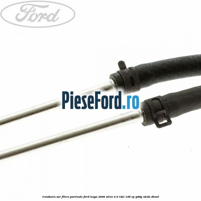 Conducta aer filtru particule Ford Kuga 2008-2012 2.0 TDCi 136 cp G6DG, UKDA diesel