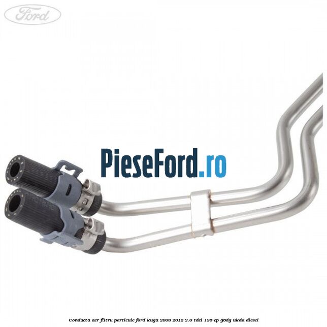 Conducta aer filtru particule Ford Kuga 2008-2012 2.0 TDCi 136 cp G6DG, UKDA diesel
