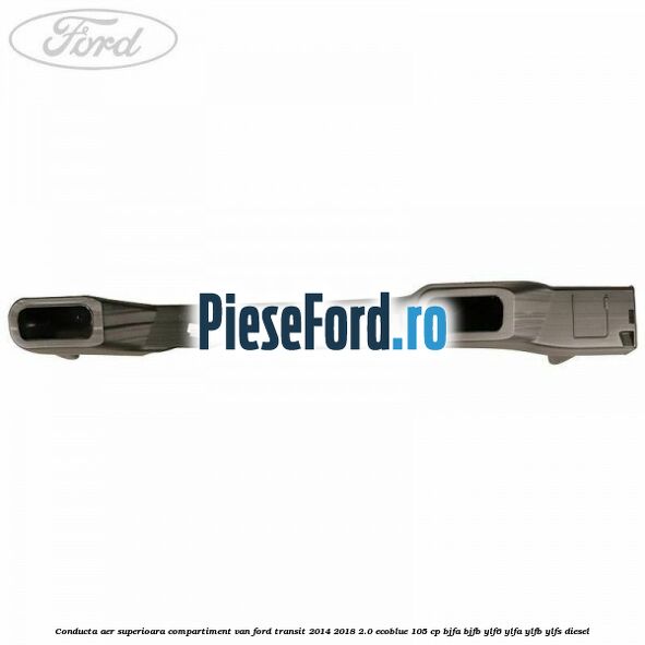 Conducta aer superioara compartiment VAN Ford Transit 2014-2018 2.0 EcoBlue 105 cp BJFA, BJFB, YLF6, YLFA, YLFB, YLFS diesel