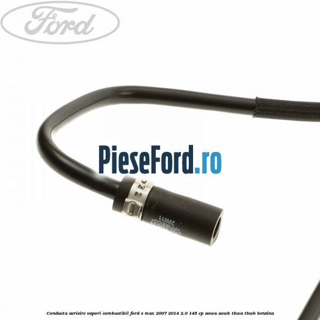 Conducta aerisire vapori combustibil Ford S-Max 2007-2014 2.0 145 cp AOWA, AOWB, TBWA, TBWB benzina