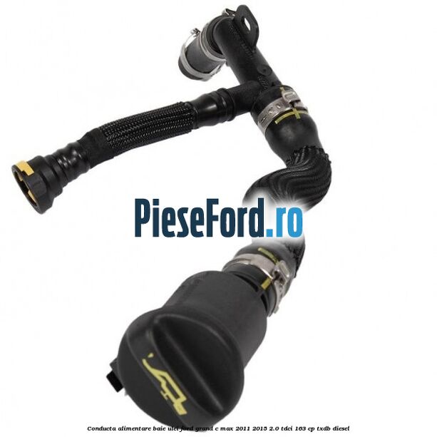 Conducta alimentare baie ulei Ford Grand C-Max 2011-2015 2.0 TDCi 163 cp TXDB diesel