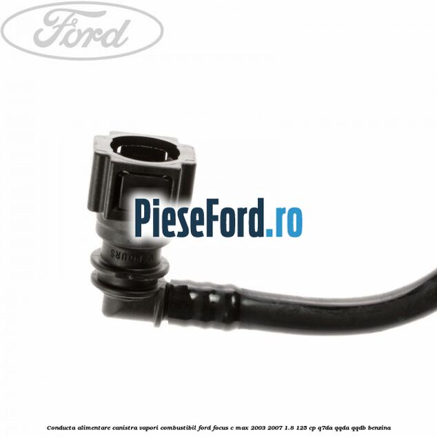 Conducta alimentare canistra vapori combustibil Ford Focus C-Max 2003-2007 1.8 125 cp Q7DA, QQDA, QQDB benzina