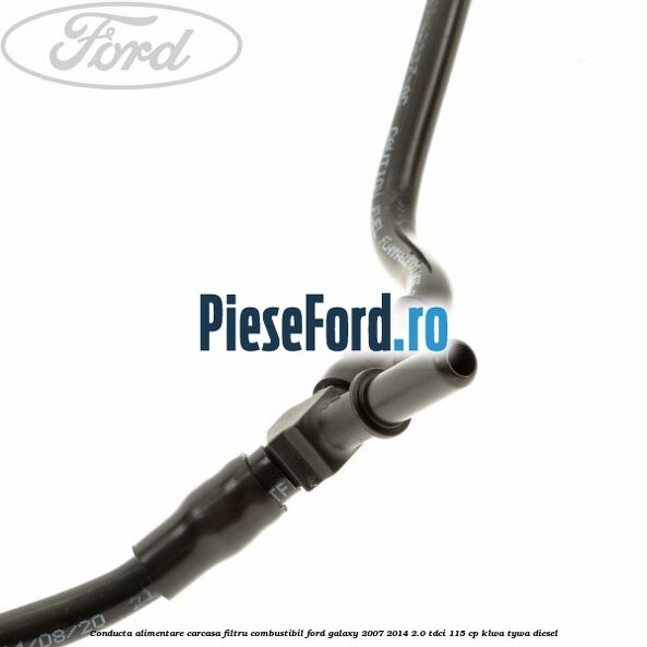 Conducta alimentare carcasa filtru combustibil Ford Galaxy 2007-2014 2.0 TDCi 115 cp KLWA, TYWA diesel