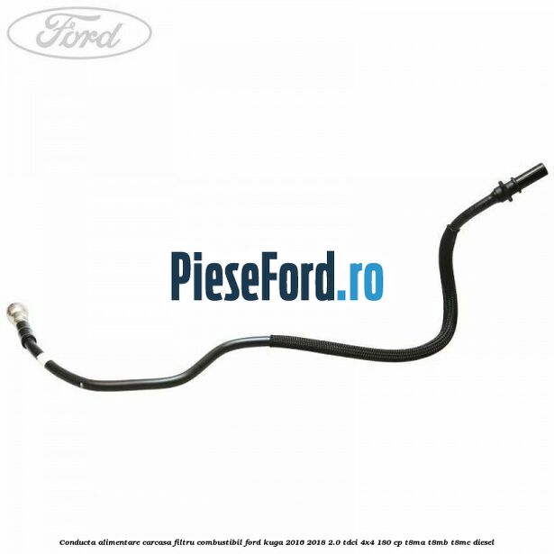 Conducta alimentare carcasa filtru combustibil Ford Kuga 2016-2018 2.0 TDCi 4x4 180 cp T8MA, T8MB, T8MC diesel