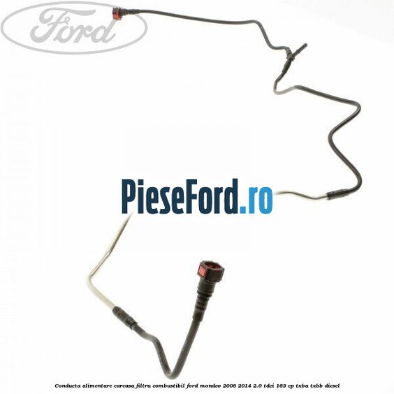 Conducta alimentare carcasa filtru combustibil Ford Mondeo 2008-2014 2.0 TDCi 163 cp TXBA, TXBB diesel