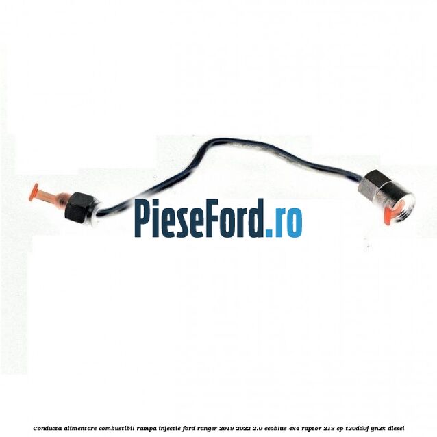 Conducta alimentare combustibil rampa injectie Ford Ranger 2019-2022 2.0 EcoBlue 4x4 Raptor 213 cp T20DD0J, YN2X diesel