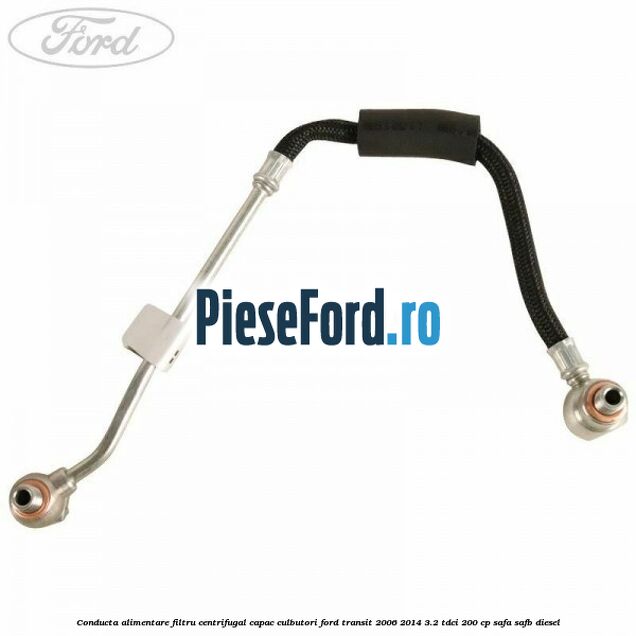 Conducta alimentare filtru centrifugal capac culbutori Ford Transit 2006-2014 3.2 TDCi 200 cp SAFA, SAFB diesel